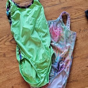 2 GK Gymnastics Leotards